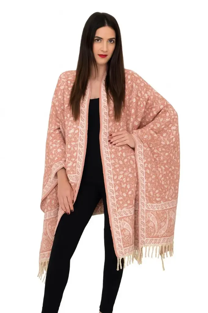 Soft Wool Blend Handloom Shawl