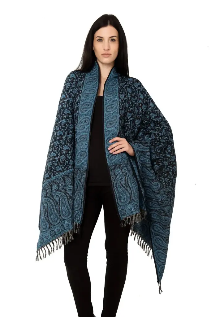 Elegant Paisley Handloom Shawl
