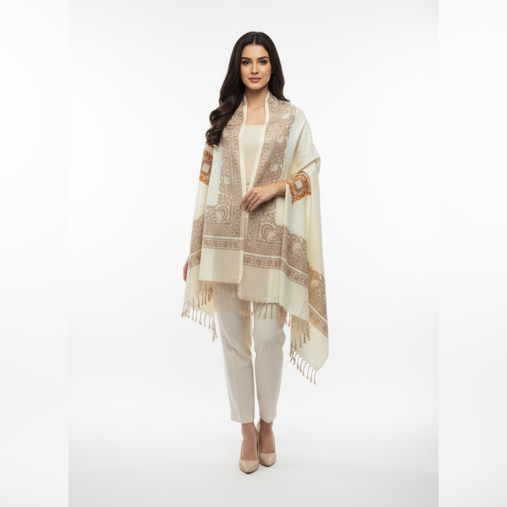 Subah-e-Noor Kashmiri Shawl