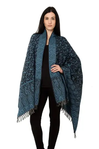 Elegant Paisley Handloom Shawl